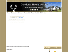 Tablet Screenshot of caledoniahouseireland.com